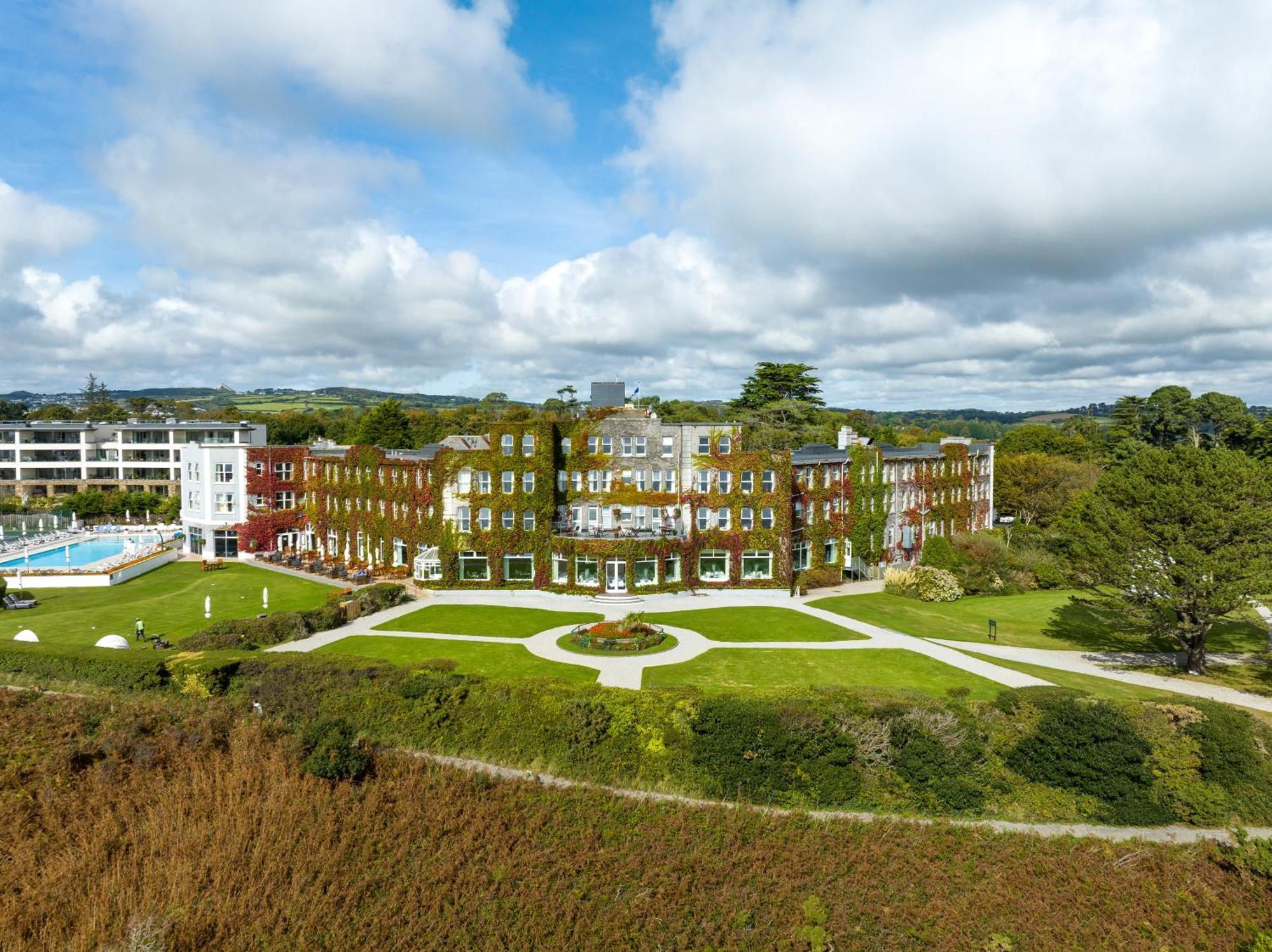 The Carlyon Bay Hotel And Spa セント・オーステル エクステリア 写真